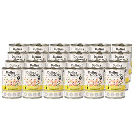 Dolina Noteci Premium Wet Dog Food, Rich in Chicken, 24 x 400 g Set, LIMITED EDITION