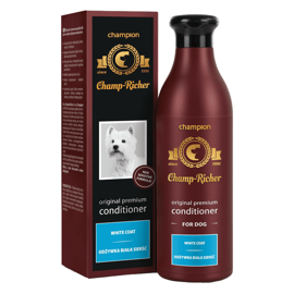 Champ-Richer Dog Conditioner for White and Light-Colored Coats, 250 ml