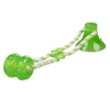 Duvo+ Rubber Toy with Suction Cup and String - Green