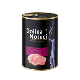 Dolina Noteci Premium Wet Cat Food Rich in Turkey, 400 g