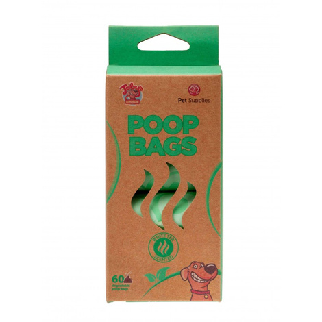 Toby's Choice White Tea-Scented Poop Bags, 60-pack