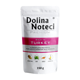 Dolina Noteci Premium Wet Dog Food, Rich in Turkey, 150 g pouch
