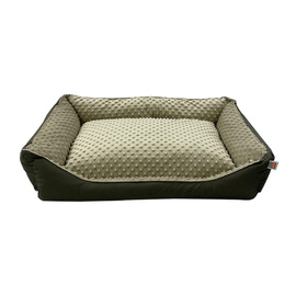 Pupilarni Sofa Bed for Medium Dogs, Size M, Olive Green