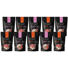 Piper Animals Wet Dog Food Mix, 10 x 500 g