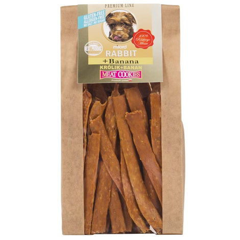 Milord Dog Treats with Rabbit and Banana, 80 g