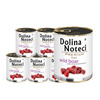 Dolina Noteci Premium Pure Wet Dog Food for Dogs with Allergies, Rich in Venison, 6 x 800 g Set