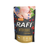 Rafi Wet Dog Food with Quail, 500 g pouch