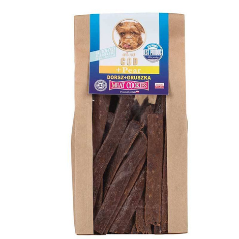 Milord Meat Cookies: Natural Cod and Pear Cookies, 80 g