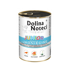 Dolina Noteci Premium Junior Dog Food, Rich in Lamb, 400 g Can