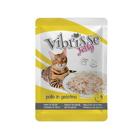 Vibrisse Jelly Wet Cat Food in Jelly, Chicken, 70 g