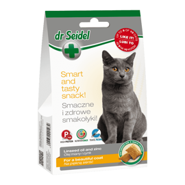 Dr. Seidel Cat Treats for a Beautiful Coat, 50 g