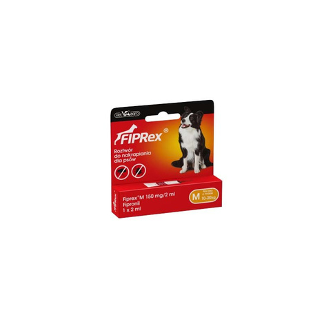 FIPREX Tick Prevention Solution for Dogs, Size M (10 to 20 kg)