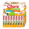 Inaba Cat Churu Chicken Cat Treats with Chicken, 40 x 14 g Pack