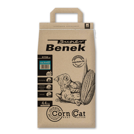 Certech Cat Litter Super Benek Corn Cat Ultra Sea Breeze 7 L