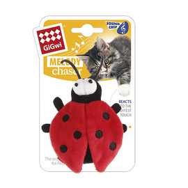 Melody Chaser Sound-Making Cat Toy - Ladybug