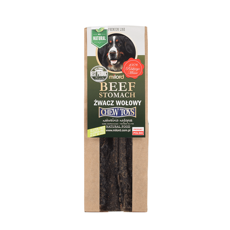 Milord Gryzak for Dogs: Dried Beef Tripe, 100 g