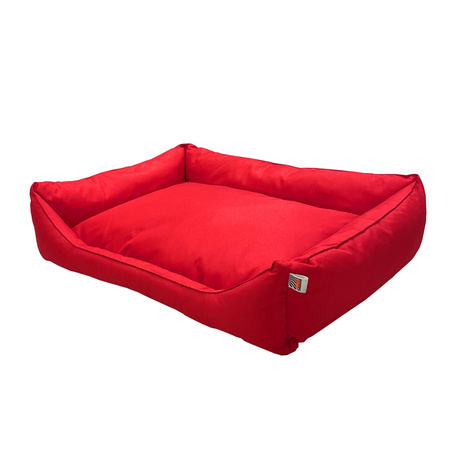Pupilarni Kanapa Dog Bed for Medium Dogs, Size M, Red