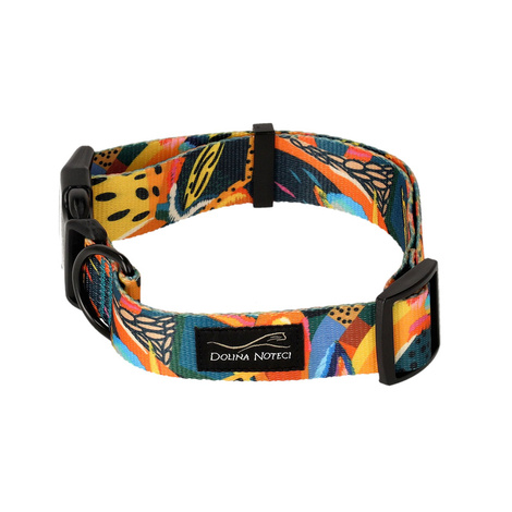 Dolina Noteci Tropical Adventure XL Adjustable Dog Collar, 3 cm x 40–65 cm