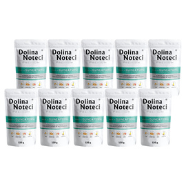 Dolina Noteci Premium Wet Dog Food, Rich in Guinea Fowl and Apple, 10 x 150 g Pack