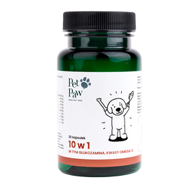 PetPaw Healthy Dog 10-in-1 Dog Supplement, 30 capsules
