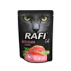 Rafi Cat Wet Cat Food with Salmon, 300 g