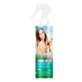Eurowet Deodorant and Odor Neutralizer for Dogs and Cats—for Skin and Coat, 200 ml