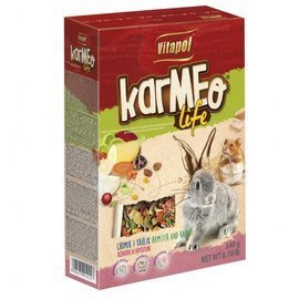 Vitapol Karmeo Life Fruit and Vegetable Rodent Food for Hamsters and Rabbits, 340g