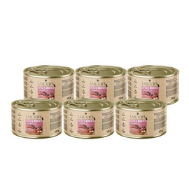 Luger's Little's Moments Wet Dog Food for Small Breeds with Veal, Tomato, and Parsley—6 x 185 g Set