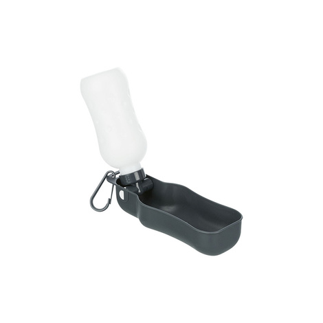 Trixie Plastic Bottle with Bowl, 250 ml