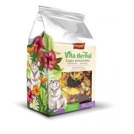 Vitapol Vita Herbal Chinchilla Treat – Flower Meadow, 30 g