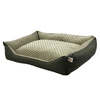 Pupilarni Sofa Bed for Medium Dogs, Size M, Olive Green