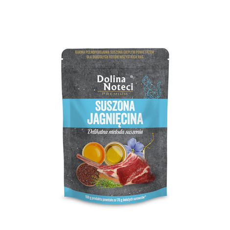 Dolina Noteci Premium Dry Cat Food with Lamb, 150 g