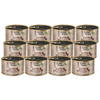 Dolina Noteci Superfood Wet Cat Food with Venison, Veal, and Fennel: Pâté &amp; Filet Set, 12 x 185 g