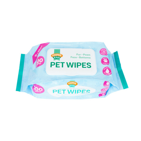 Cooper & Pals Wet Wipes for Pets, 100 count