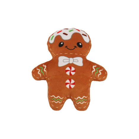 Christmas Buba! Mr. Gingerbread Mini Dog Toy
