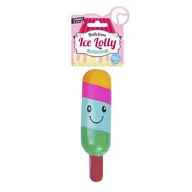 Cooper &amp; Pals Squeaky Dog Chew Toy, Colorful Ice, 15.5 cm