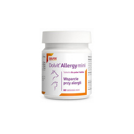 Dolfos Dolvit Allergy Mini Tablets for Dogs and Cats: Allergy Support, 60 tablets