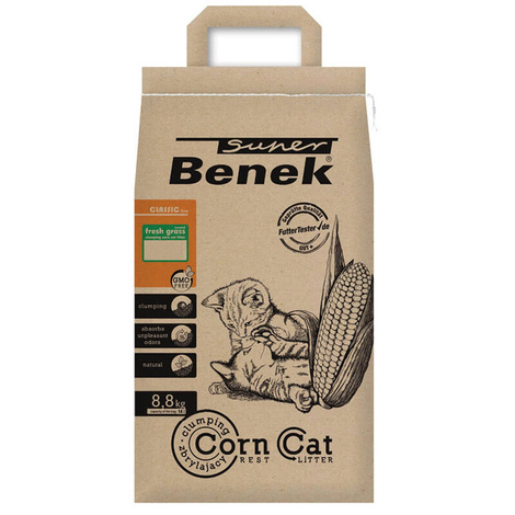 Certech Cat Litter Super Benek Corn Cat Fresh Grass 14 L