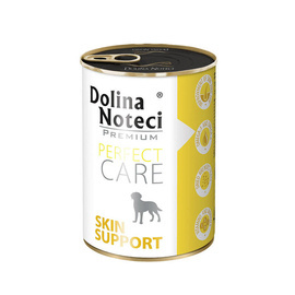 Dolina Noteci Premium Perfect Care Skin Support Wet Dog Food for Dogs with Skin Conditions, 400 g Can