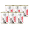 4Vets Natural Wet Cat Food with Veal, 6-Pack (400 g each)