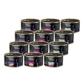Dolina Noteci Premium Mix Wet Cat Food, 12-pack (185 g each)