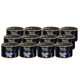 Dolina Noteci Premium Wet Cat Food Rich in Lamb, 12-pack (12 x 185 g)