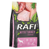 Rafi Dry Dog Food with Turkey, 10 kg bag