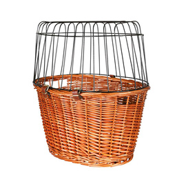 Trixie Wicker Bike Basket for Dogs or Cats, 44 x 48 x 33 cm