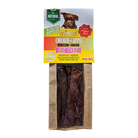 Milord Dog Treats: Chicken and Apple 80 g