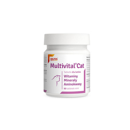 Dolfos Multivital Cat Dietary Supplement with Vitamins for Cats, 90 tablets