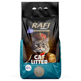 Rafi Clumping Cat Litter with Lavender Scent, Compact, 10 L