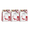 4Vets Natural Renal Dry Dog Food for Dogs with Kidney Failure, 3 x 1 kg Set