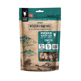 Wiejska Zagroda Cat Treats: Soft, Tasty Bites with Tuna, 100 g