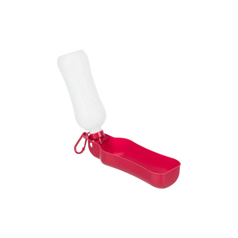Trixie Plastic Bottle with Bowl, 500 ml